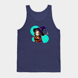 witch hug pumpkin Tank Top